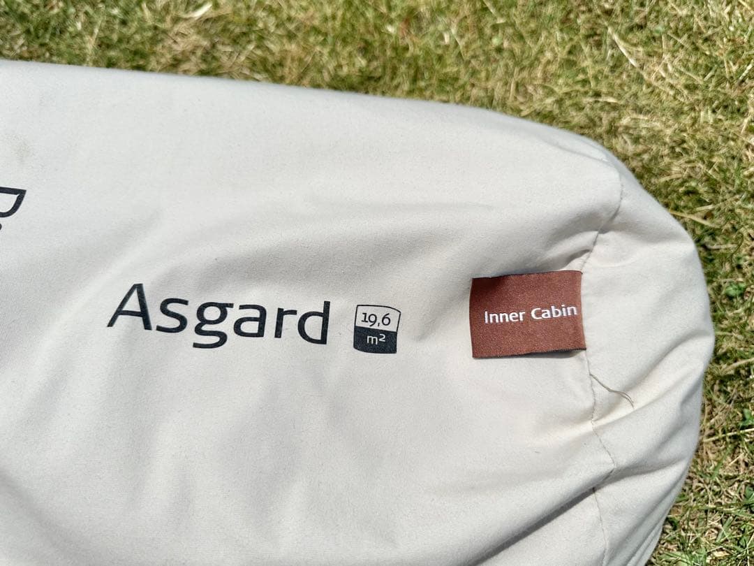 美品 ノルディスク アスガルド 19.6 インナーキャビン 2pcs 左右セット