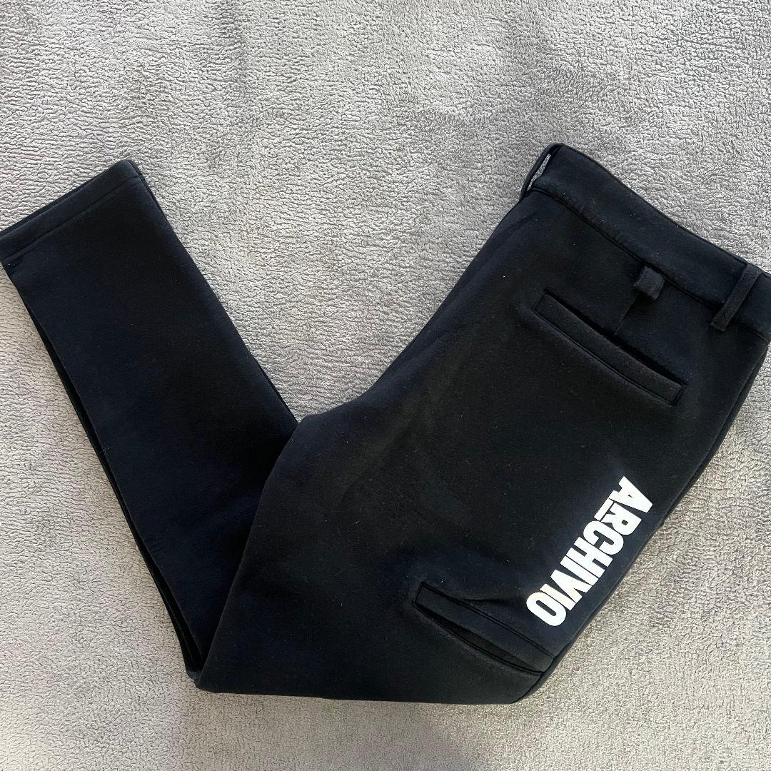 ニューエラゴルフ　アルチビオ ダンボールニット　イージーパンツ　メンズ　黒 L