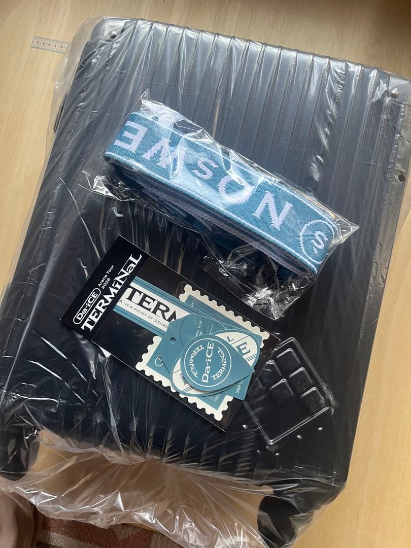 Da-iCE -TERMiNaL- オリジナルキャリーケース ステッカー ベルト