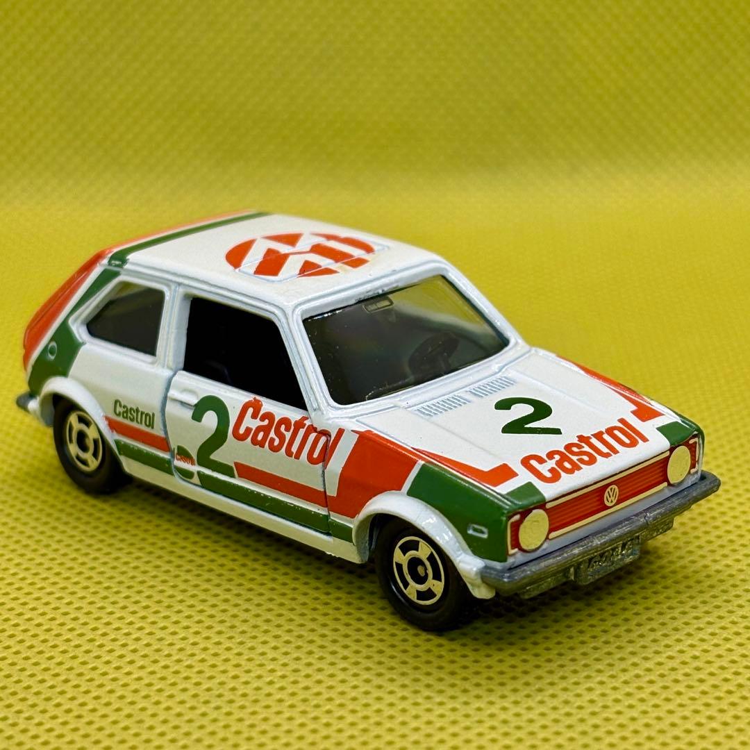 トミカ フォルクスワーゲンゴルフGLE グループＡフェア Castrol仕様