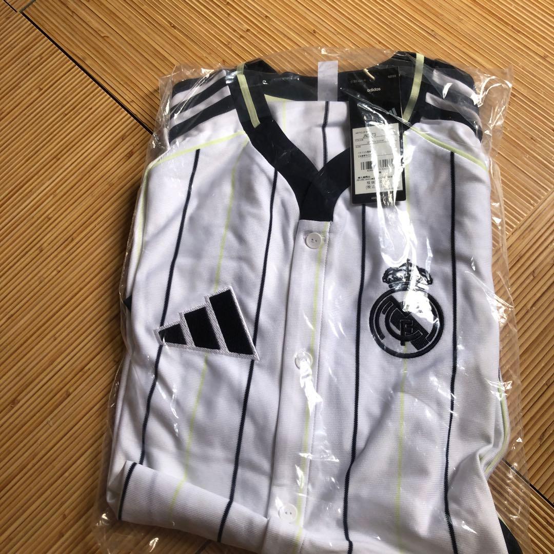 レアルマドリード ベースボールシャツ ユニフォーム L