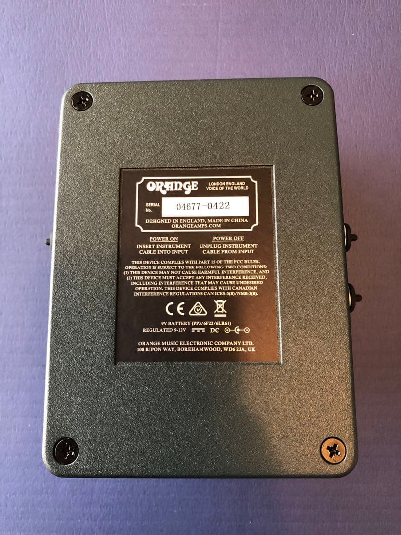 ORANGE Amp Detonator/位相反転機能付きABYボックス