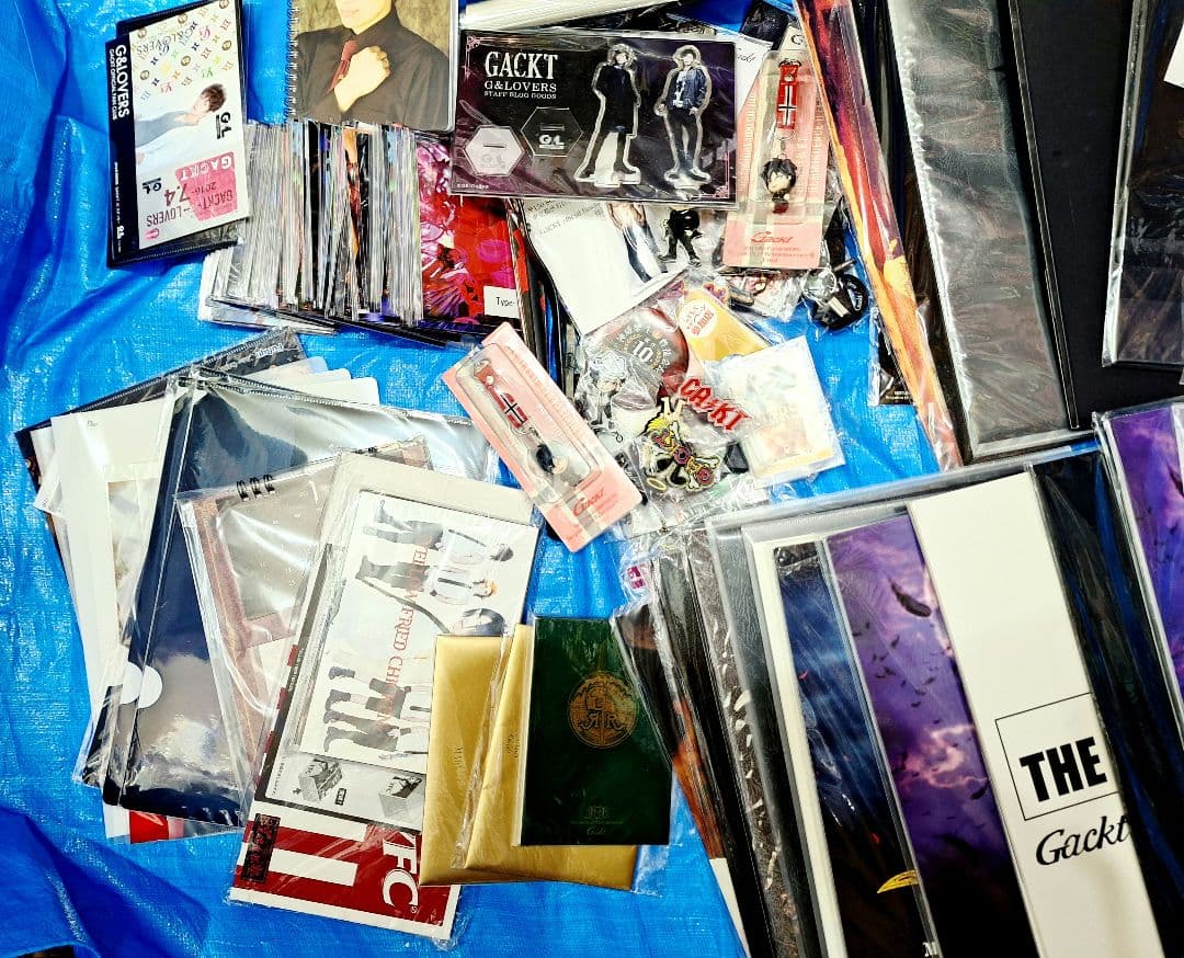 GACKT グッズまとめ ツアーパンフレット/写真集/タオル/ぬいぐるみなど　A