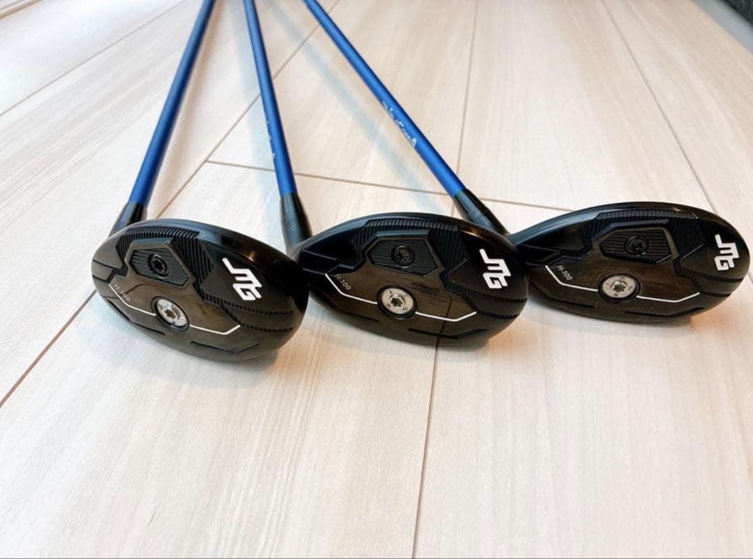 H-100 ユーティリティクラブ 3, 4, 5番手セット