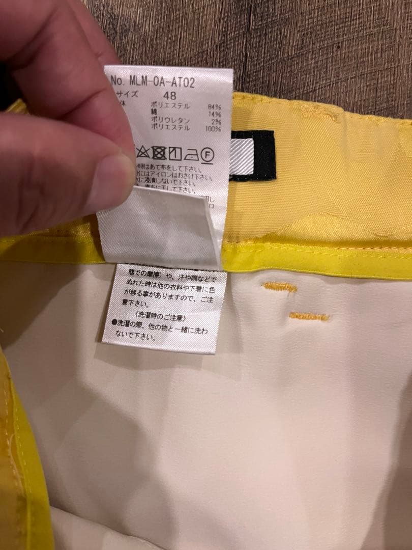 MARK & LONA マークアンドロナ パンツ ゴルフウェア カ スラックス