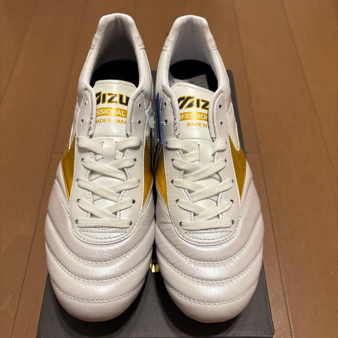 値下げ‼️モレリア2Japanホワイト/ゴールド 27.0