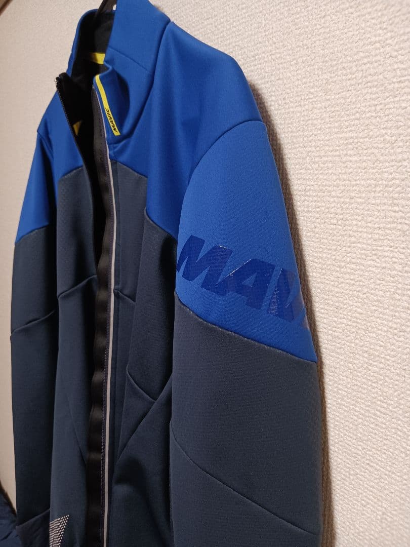 MAVIC サイクリングジャケット Lサイズ 青/黒