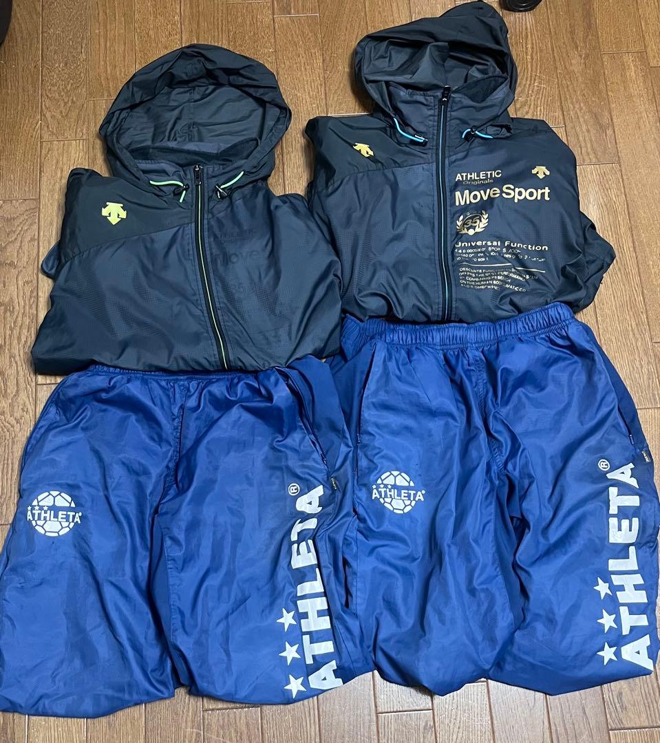 ATHLETA アスレタ　Move Sport デサント セットアップ　XL O
