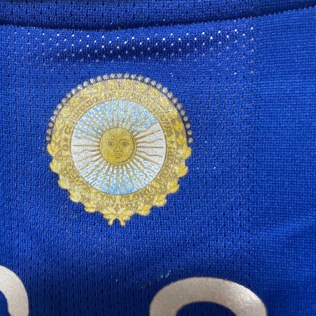 【正規品】2010 アルゼンチン代表 アウェイ メッシ M 美品