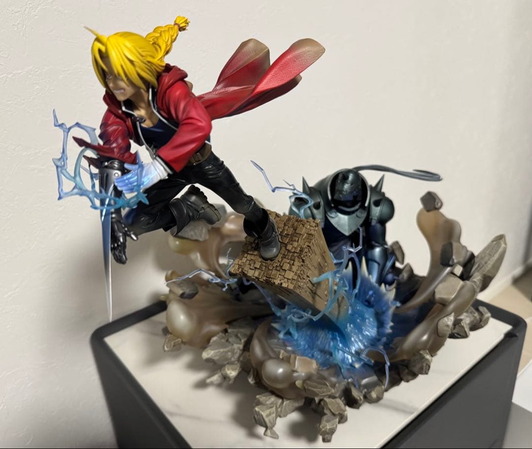 鋼の錬金術師 エドワード　アルフォンス　エルリック フィギュアスタチュー