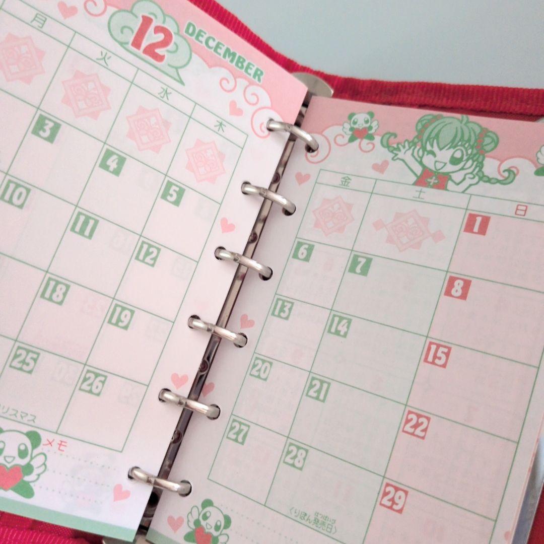 聖♡ドラゴンガール システム手帳 松本夏実　応募者全員プレゼント　付録　レトロ