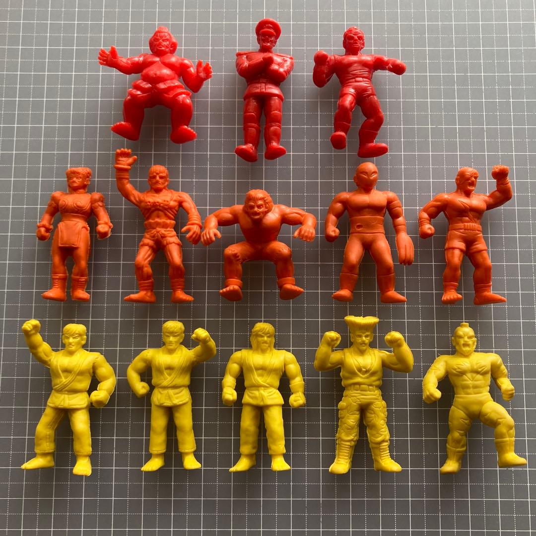 ストリートファイター 消しゴム フィギュア 人形 キャラ消し スト2 別造形