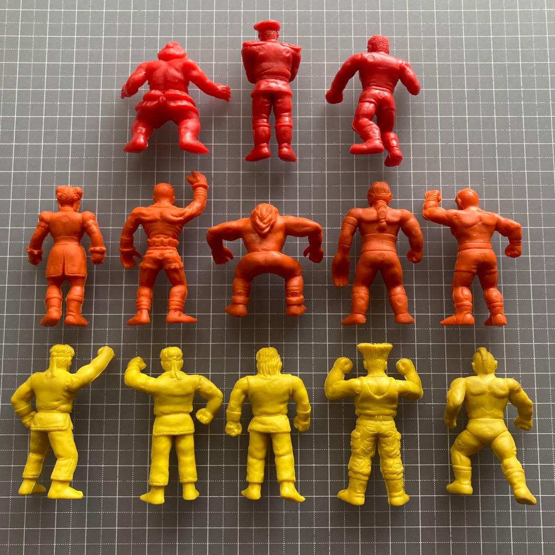 ストリートファイター 消しゴム フィギュア 人形 キャラ消し スト2 別造形