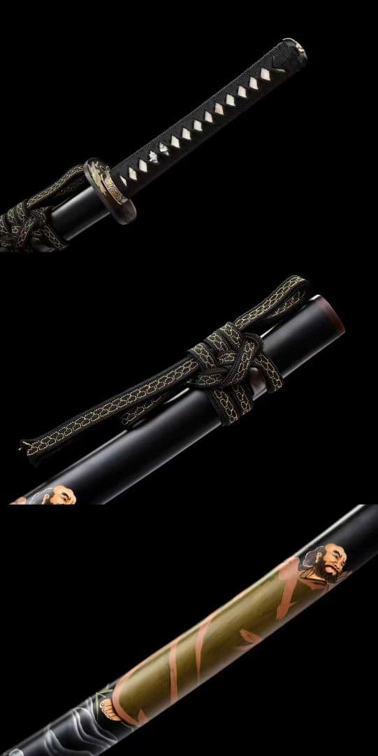 【砂漠の行僧】古兵器 刀装具 日本刀　模造刀 居合刀 武士道 鑑賞用 美術刀