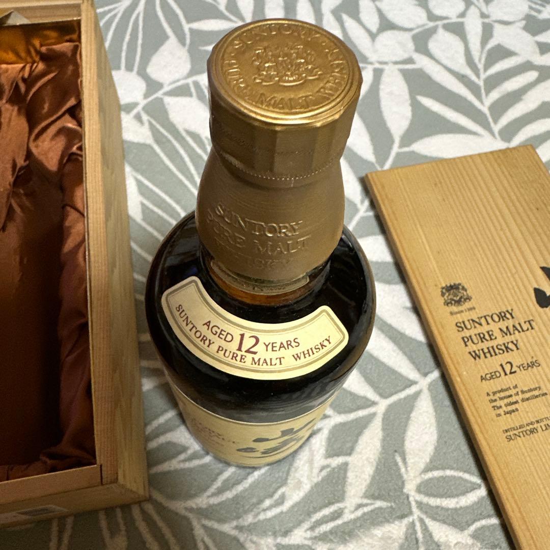 サントリー ピュアモルトウイスキー山崎 12年木箱