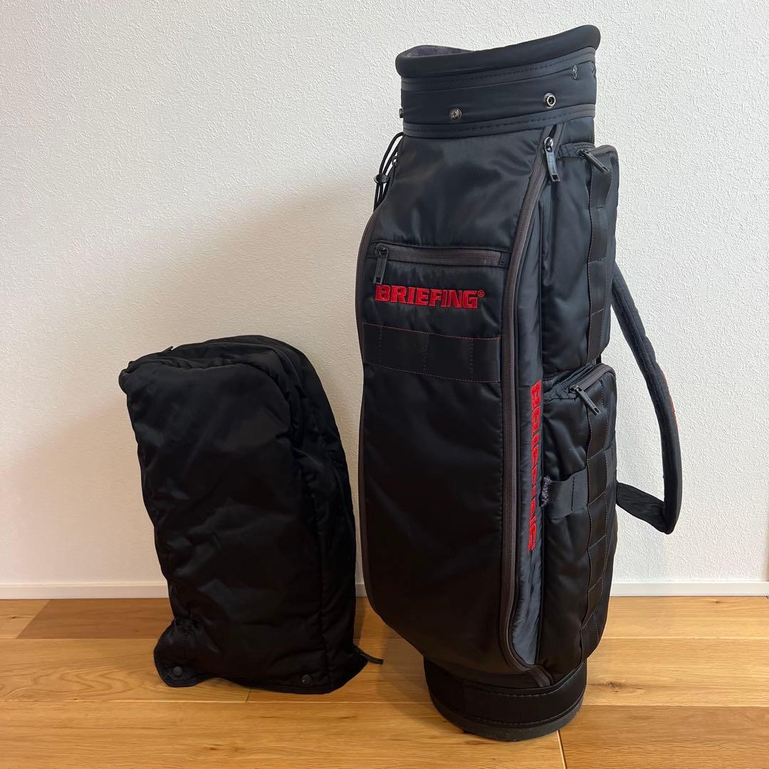 BRIEFING ブリーフィング キャディバッグ CR-6 #02 軽量 黒