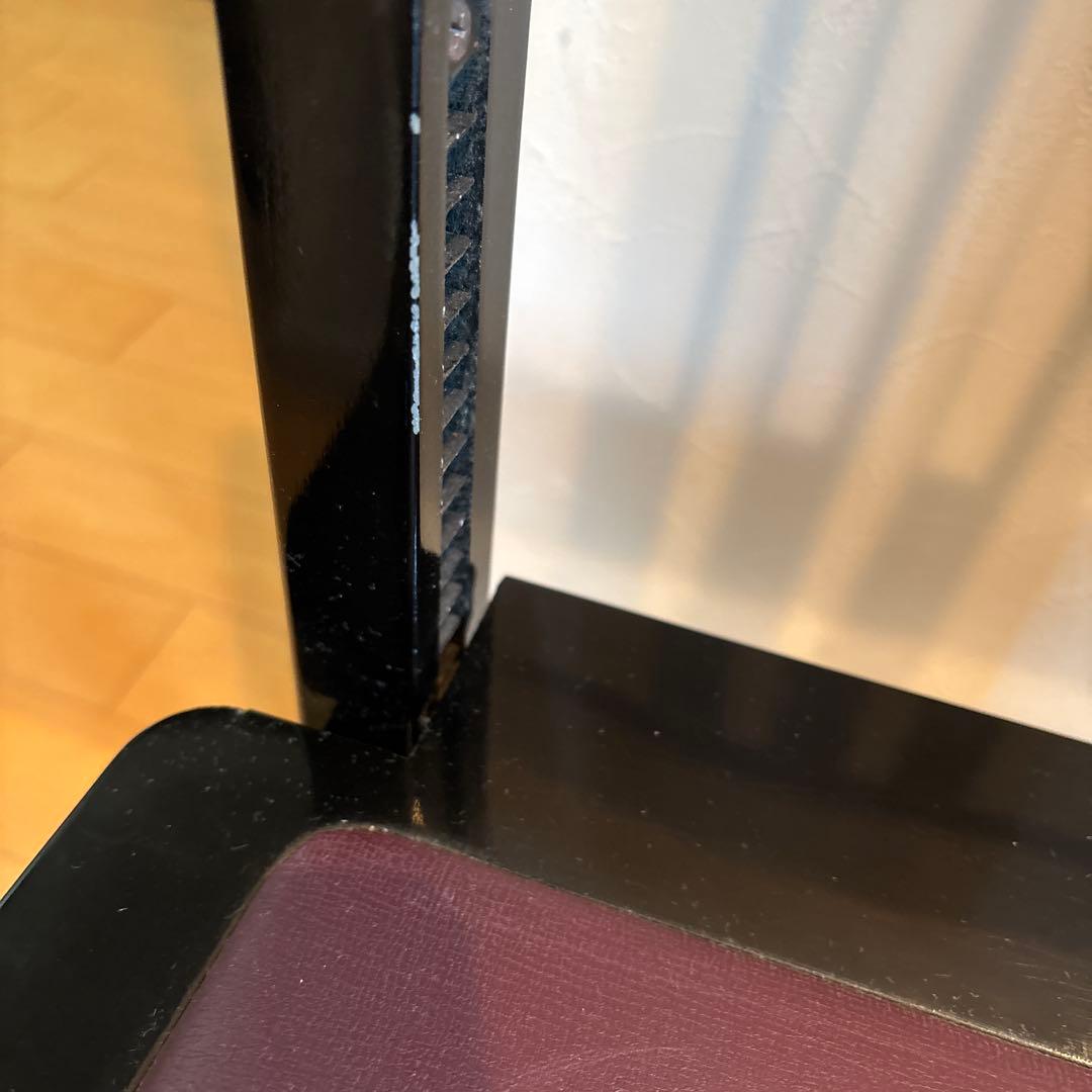 トムソン椅子 背もたれ付き ピアノ椅子