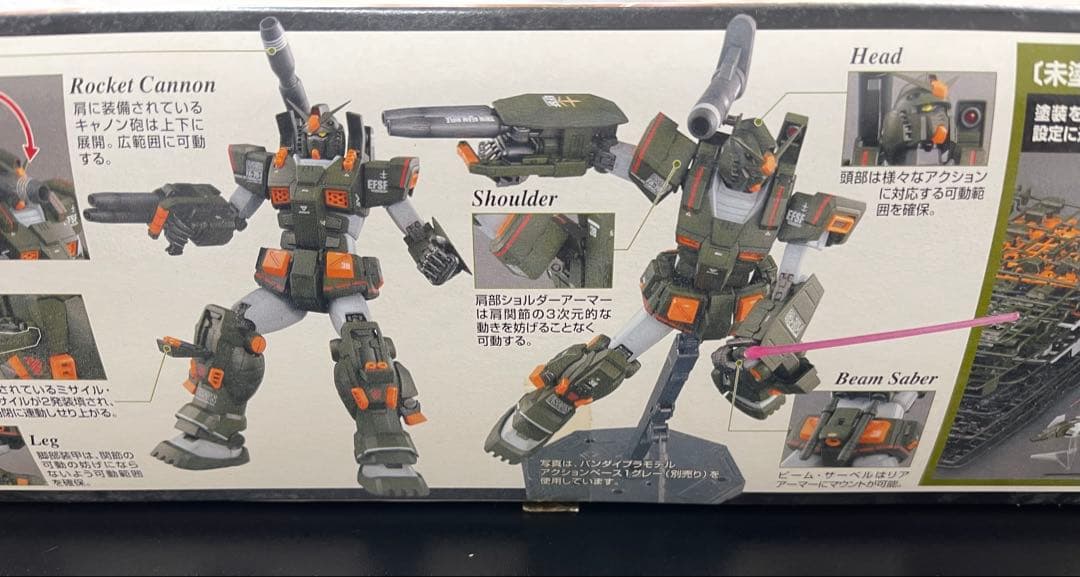 MG 1/100 フルアーマーガンダム FA-78-1 赤バンダイ