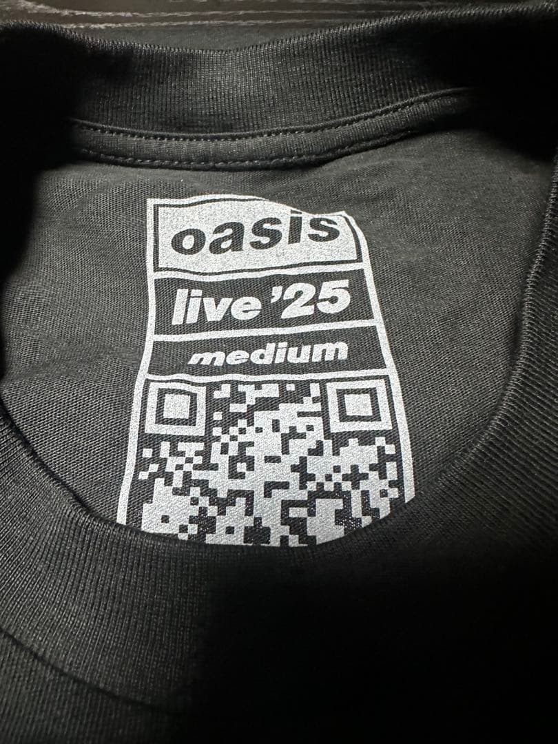 【現地限定】oasis live '25 アイルランド　ダブリン公演　Tシャツ