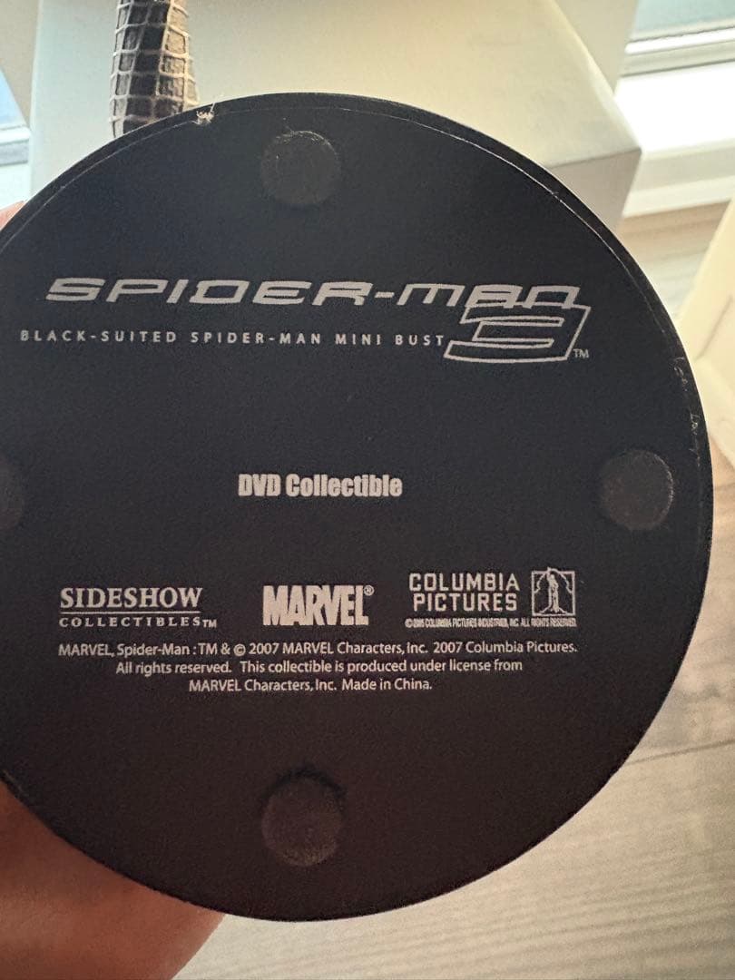 スパイダーマン3 ブラックバージョン ミニバスト