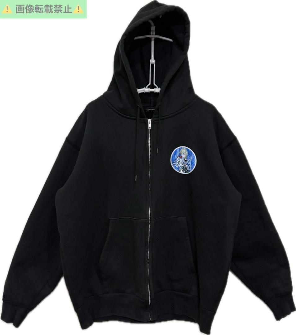 ＊Lonely 論理 ジャポニズムストリートウェア ジップパーカー XL