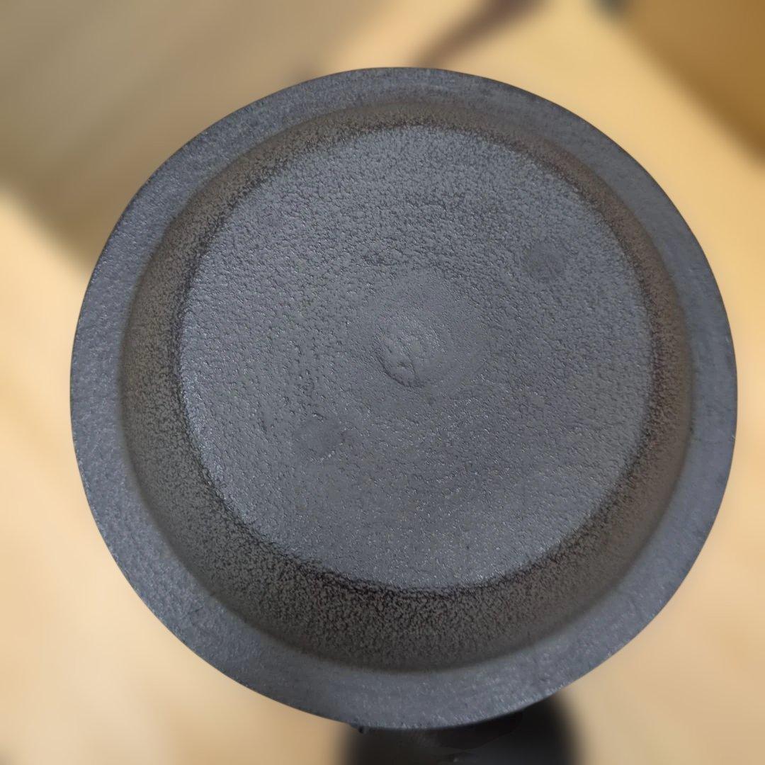 富士釜　菊地政光作 浜松地紋 　茶道具　茶道　釜　木箱　美品