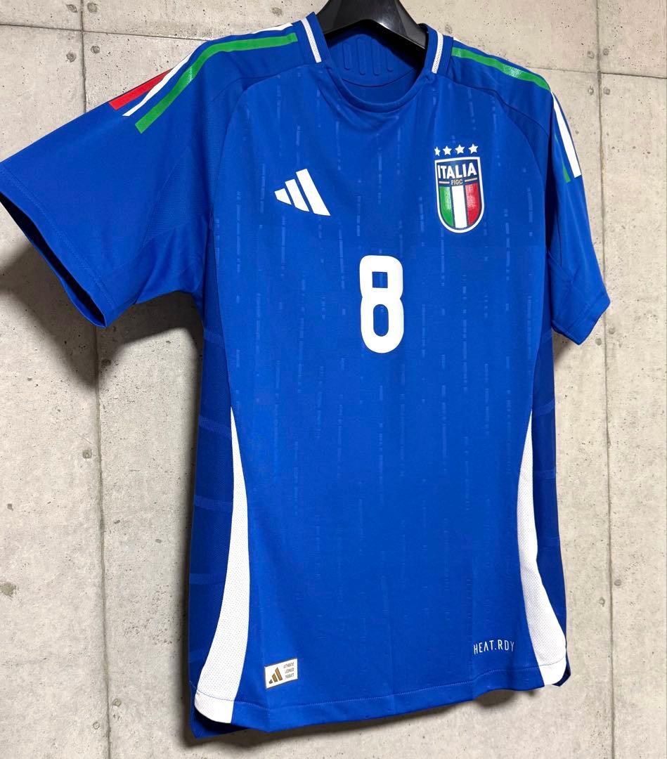 【新品/タグ付き】2024 イタリア代表 ♯8 トナーリ【XLサイズ】選手仕様