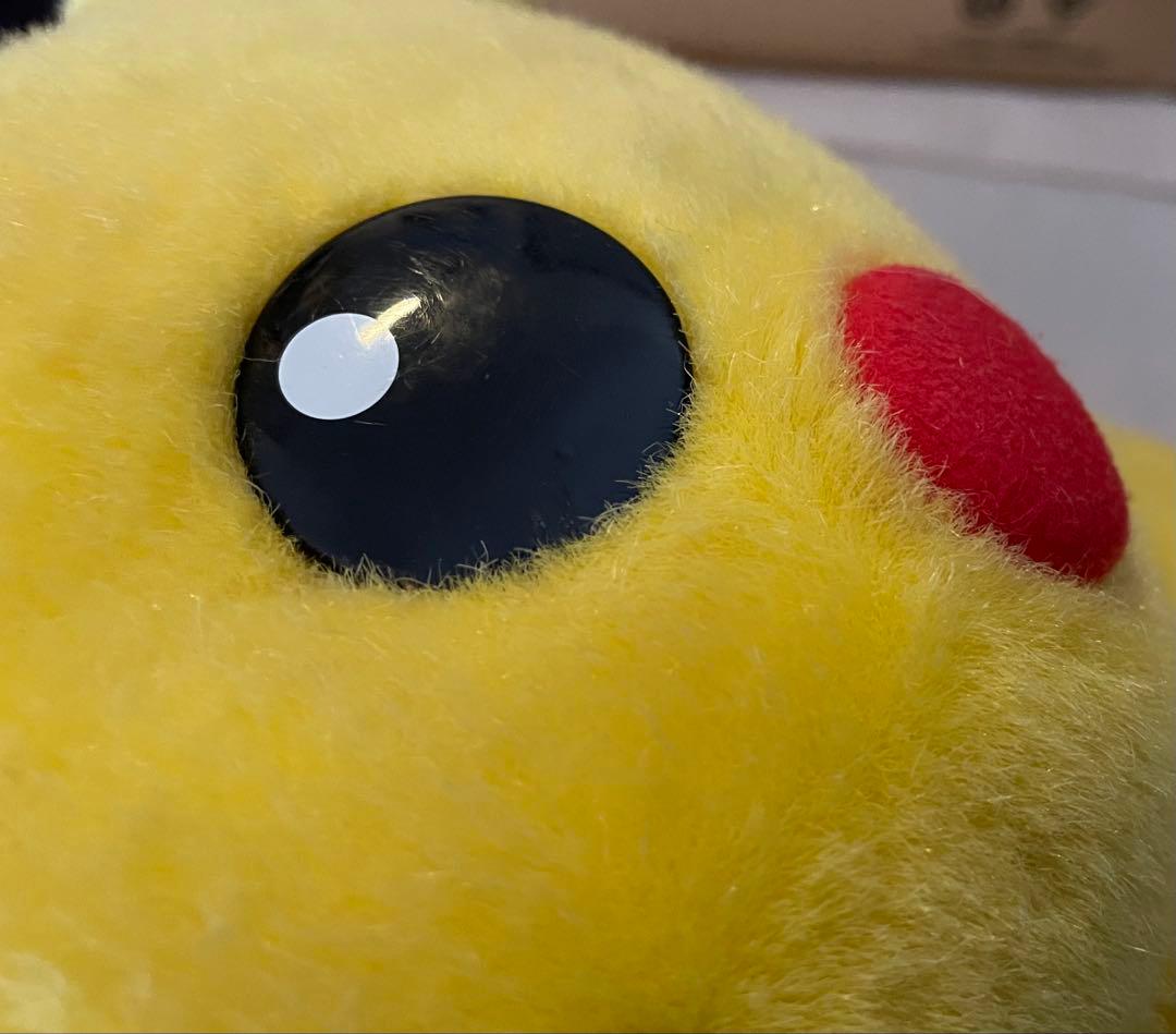 おまけ付き　ワケアリ　初期ピカチュウ　等身大　ぬいぐるみ　2体セット