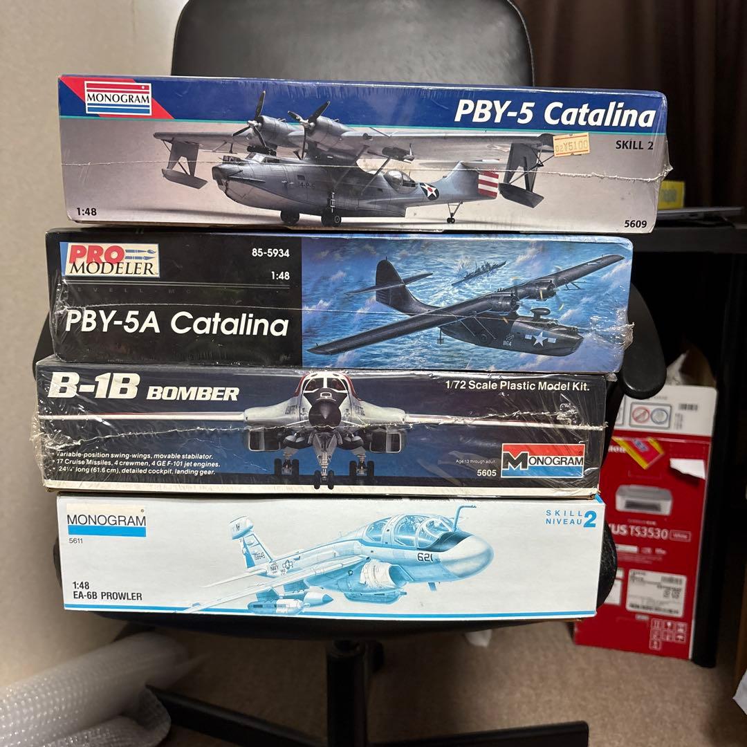 C*D様 モノグラム 1/48 プラモデル 4個セット