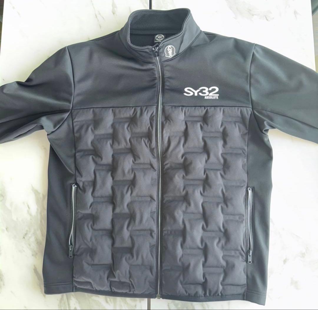 SY32 ABSOLUTE 黒 ゴルフ ダウンジャケット