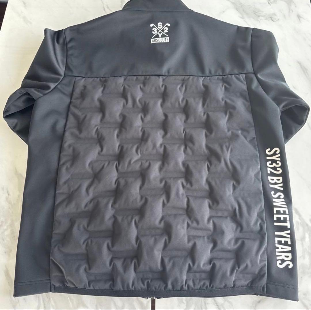 SY32 ABSOLUTE 黒 ゴルフ ダウンジャケット