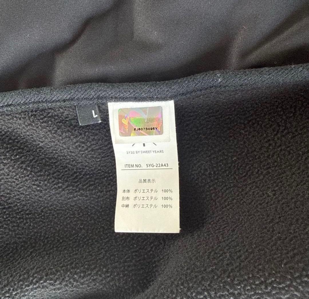 SY32 ABSOLUTE 黒 ゴルフ ダウンジャケット