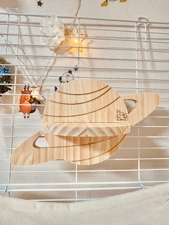 土星型のステップ 小動物用ステップ 小動物 チンチラ 小動物用品  ペットケージ