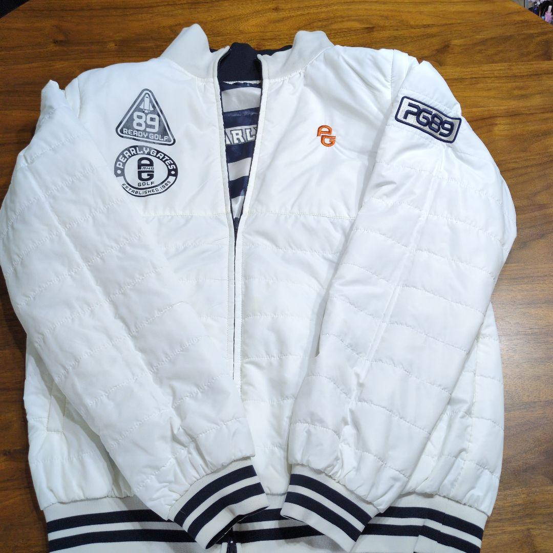 PEARLY GATES ストライプリバーシブルジャケット 89