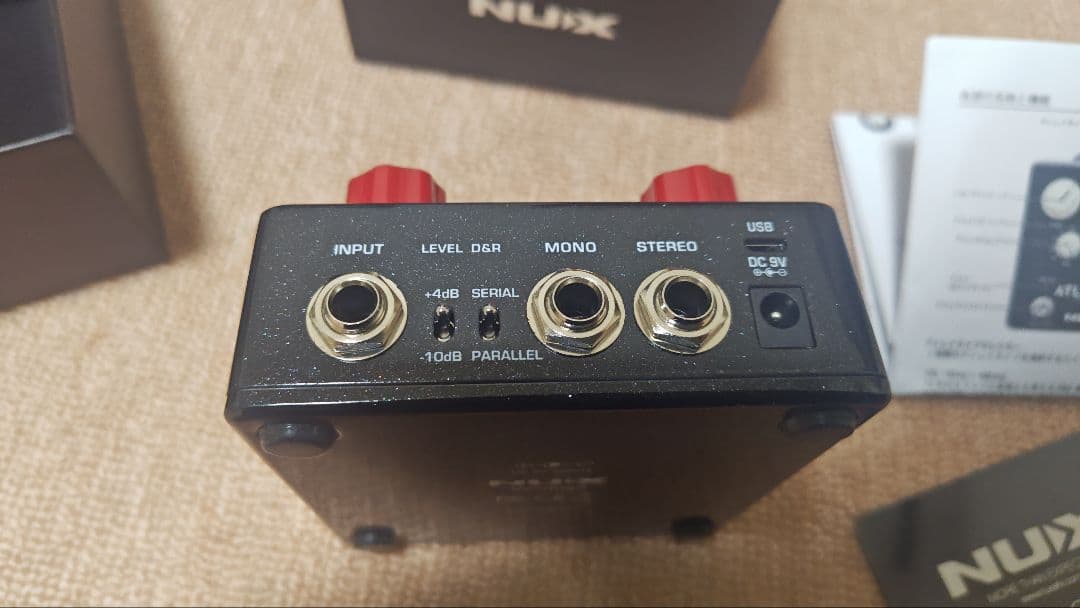 NUX ATLANTIC ディレイ リバーブ ギター エフェクター