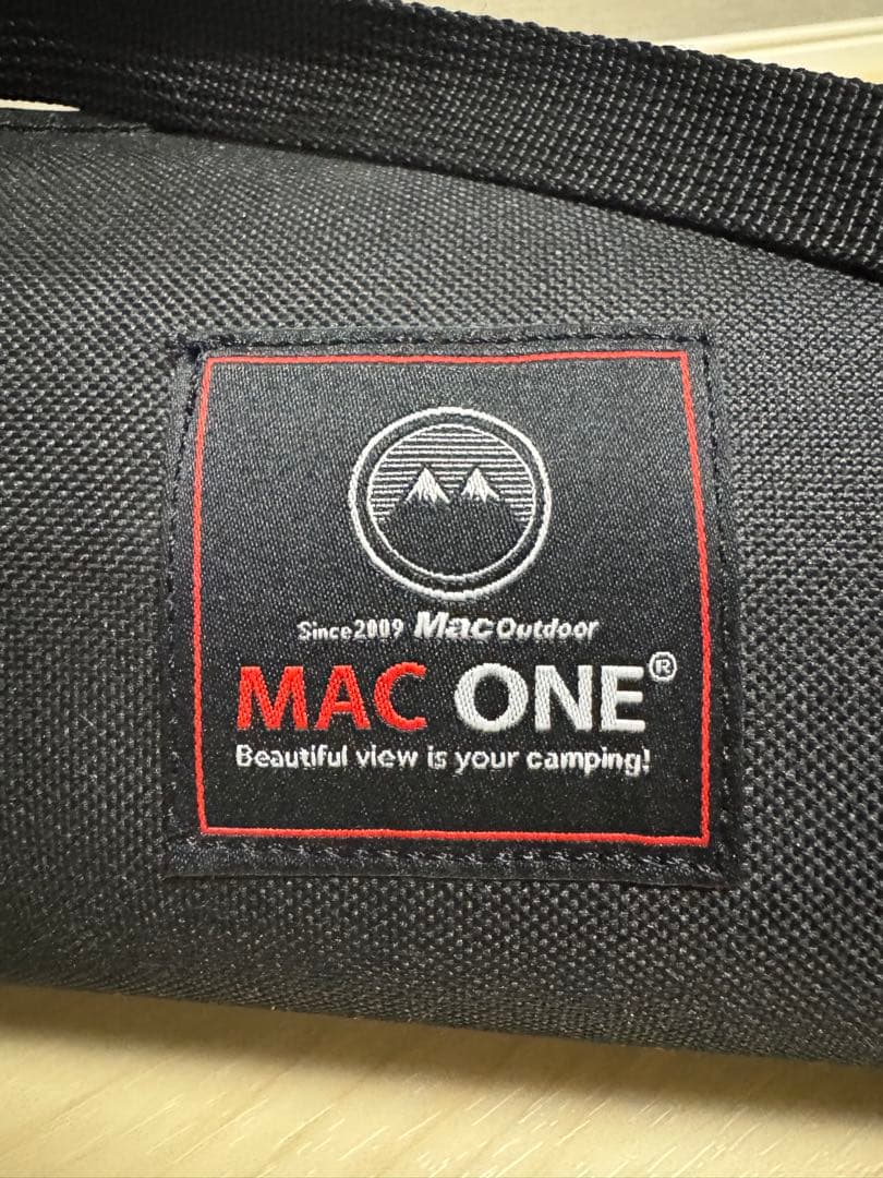 MACONE マックワンタープL チャコール ＋ 純正ポール・ポールケースセット