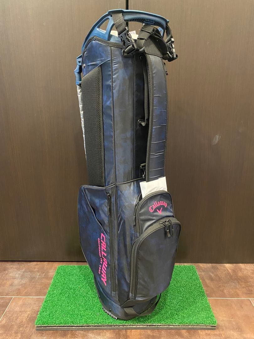 callaway キャロウェイ アスレ スタンド キャディバッグ ネイビー