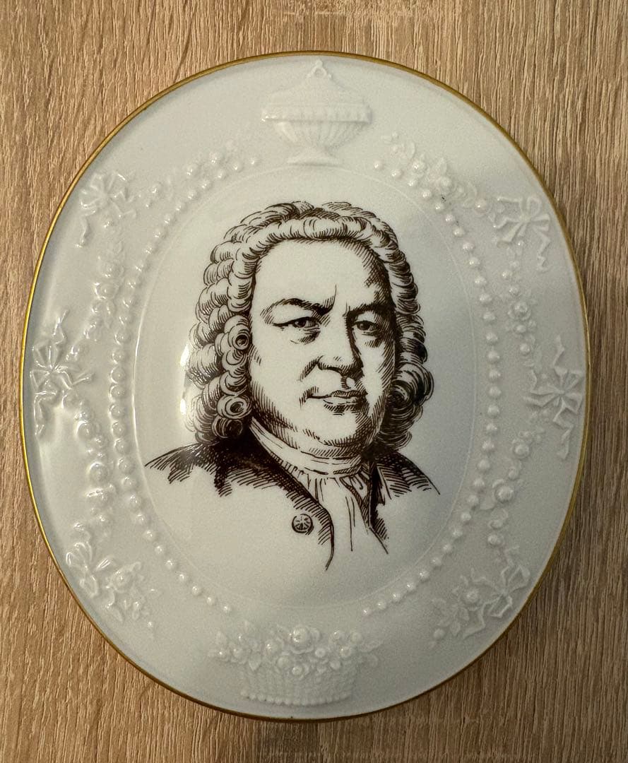 【1978年限定生産品 】マイセン 音楽家プレート 飾り皿4枚