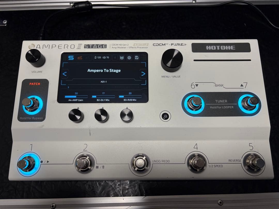 【最終値下げ】HOTONE Ampero ii stage ギターエフェクター