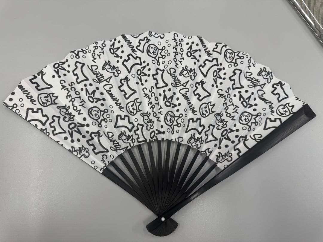 スコッティキャメロン扇子 ケース付き