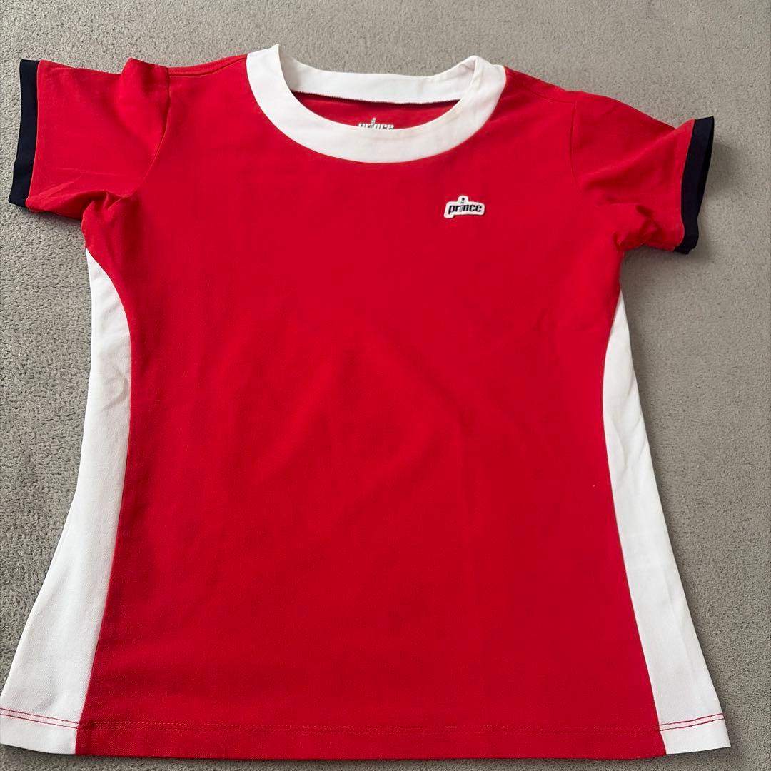 Prince レッド ショートパンツセット