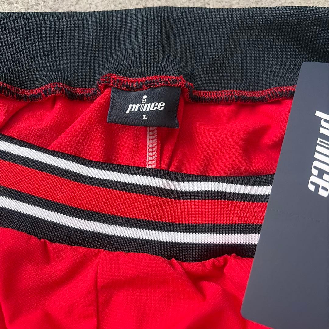 Prince レッド ショートパンツセット