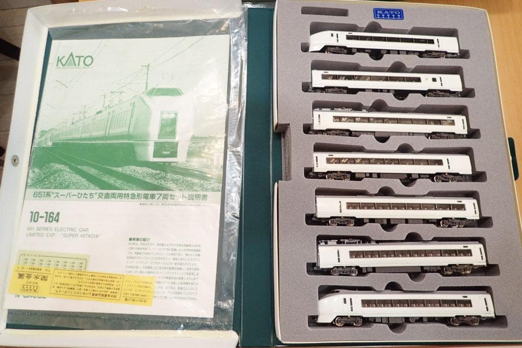 新品未使用KATO 10-164 651系 'スーパーひたち'  基本7両セット