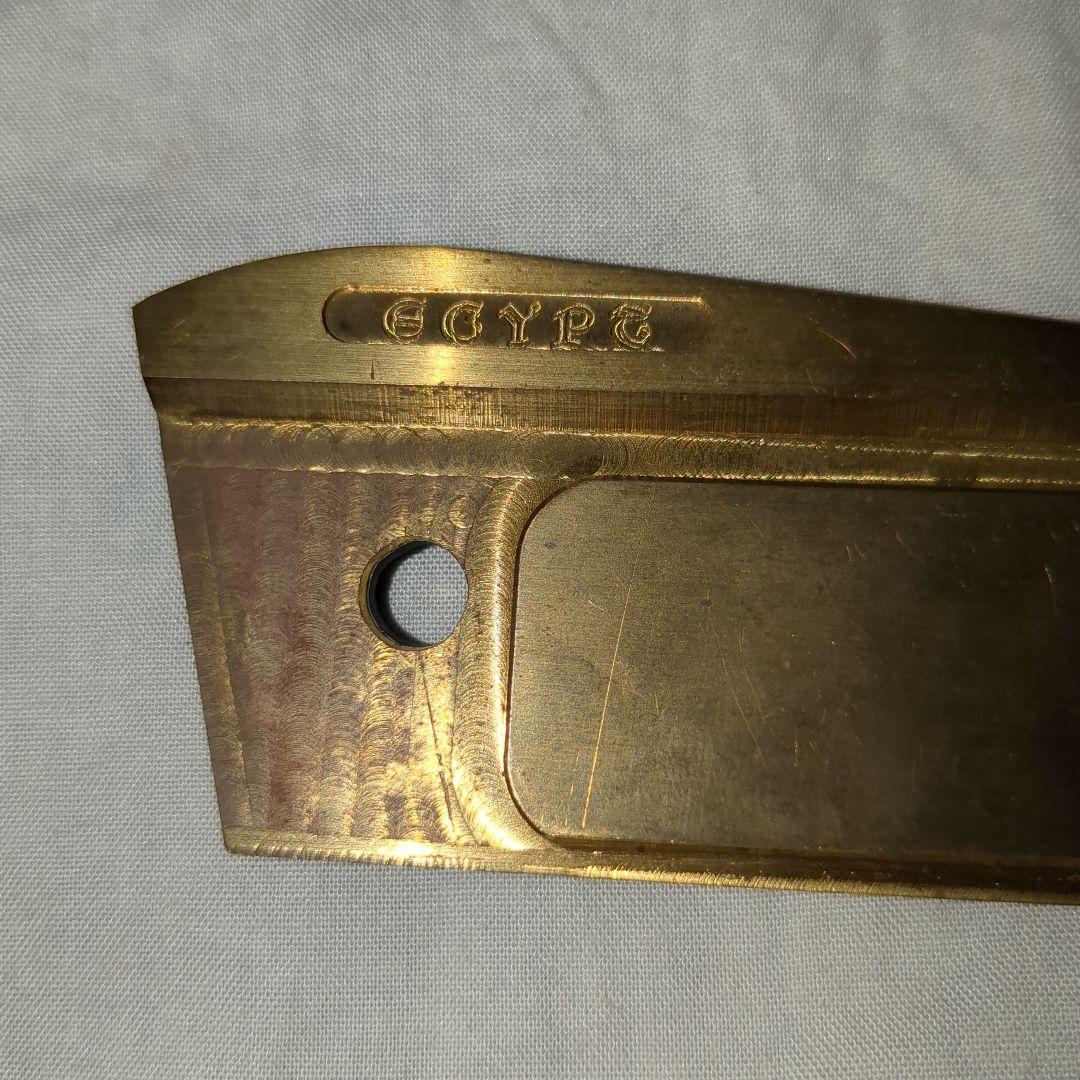 重量計161g EGYPT エジプト製　真鍮グリップ　ベレッタm9　m92f対応