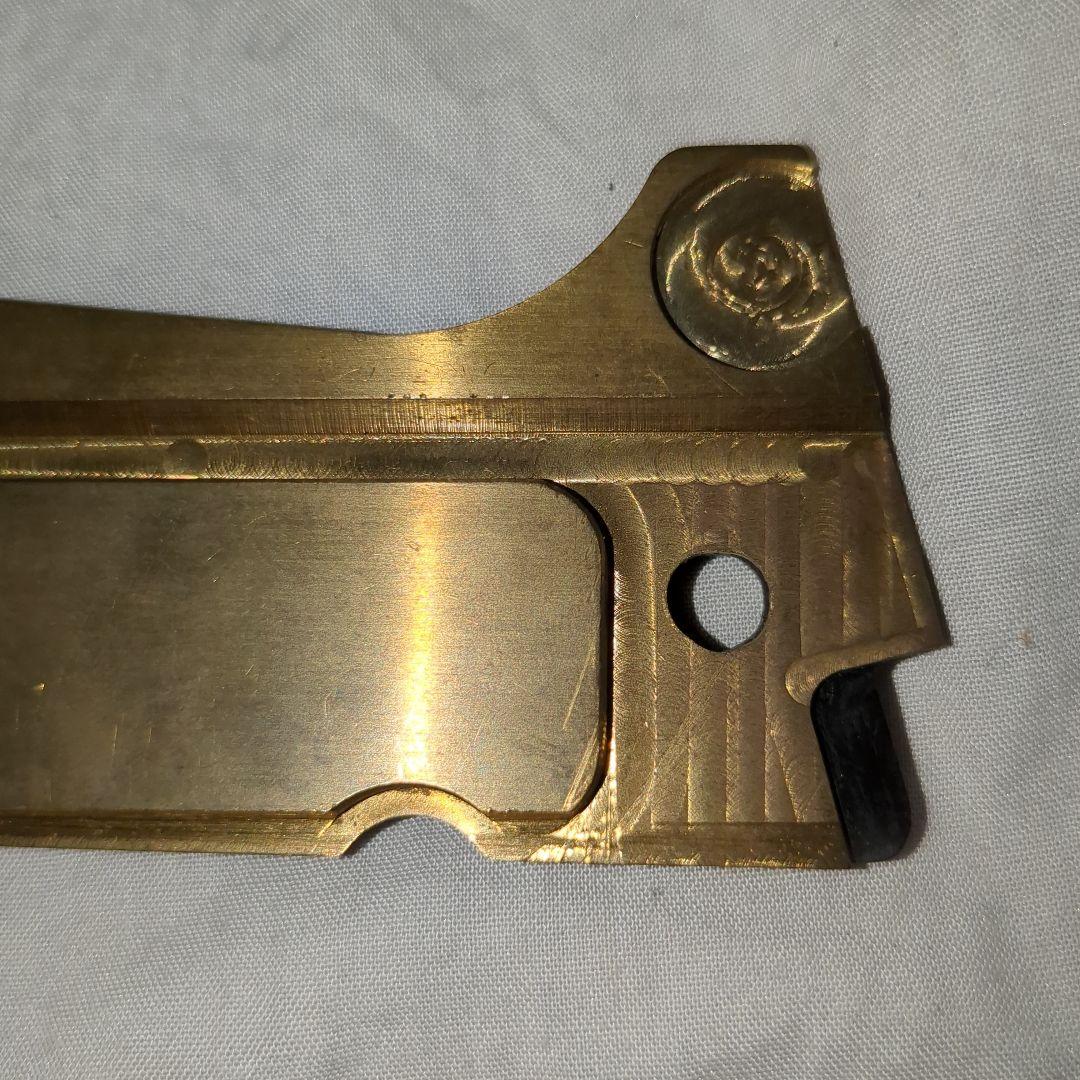 重量計161g EGYPT エジプト製　真鍮グリップ　ベレッタm9　m92f対応