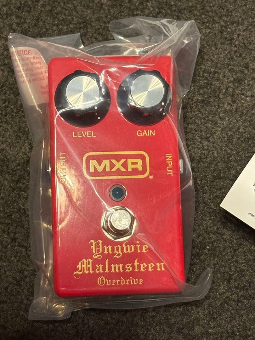 MXR Yngwie Malmsteen イングヴェイ 赤 yjm