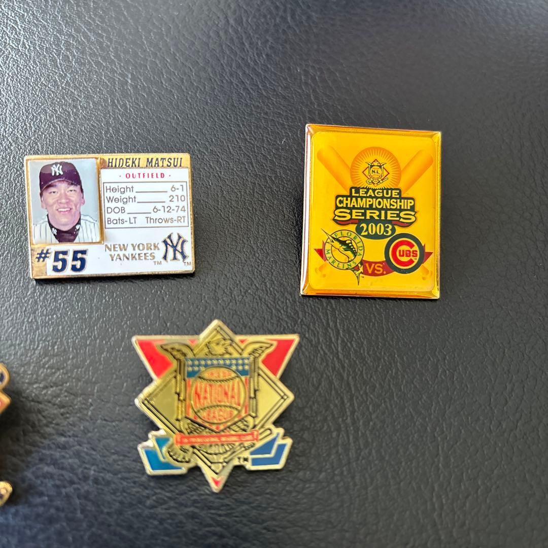 メジャーリーグ　ピンバッジ9個