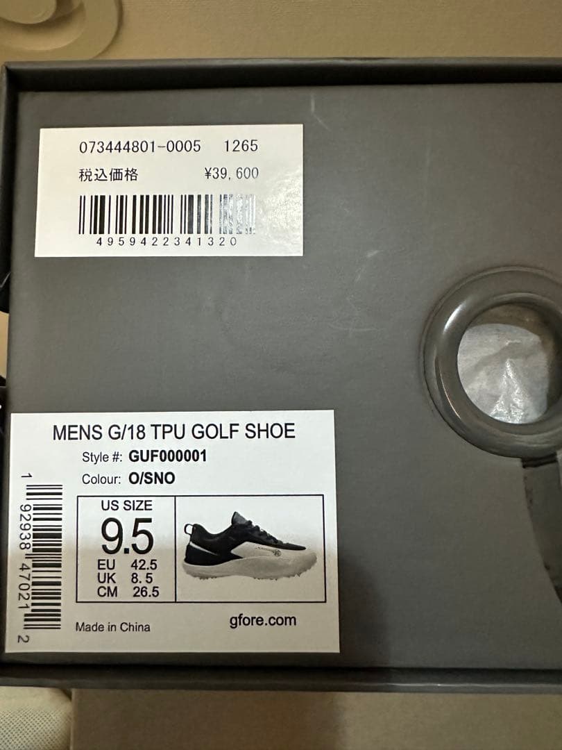 G/FORE G8 ゴルフシューズ ブラック/ホワイト