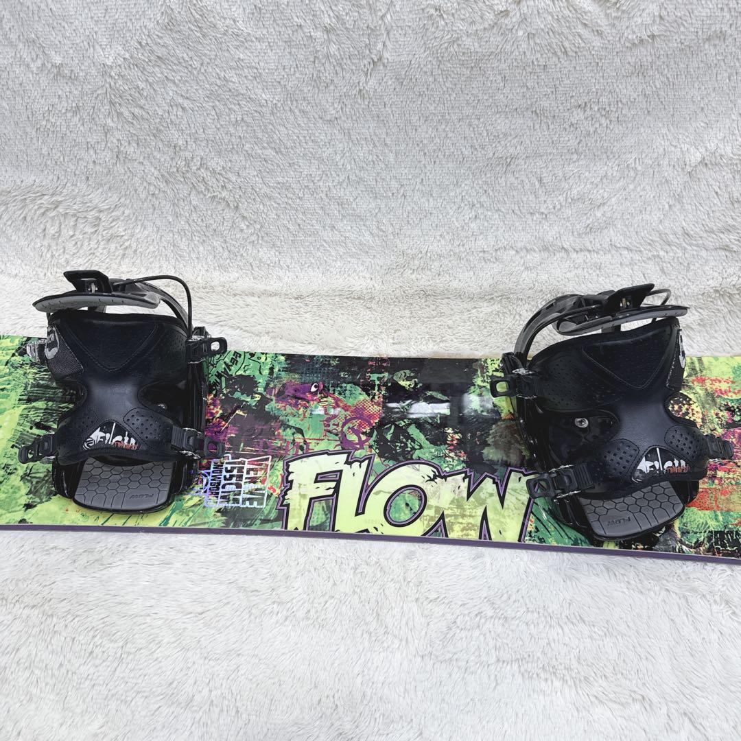 スノーボード フロー FLOWセット VERV TRILOGY 155cm