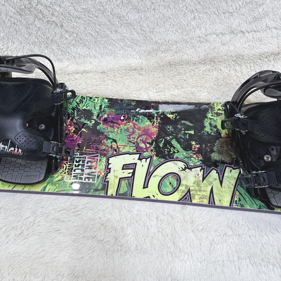 スノーボード フロー FLOWセット VERV TRILOGY 155cm
